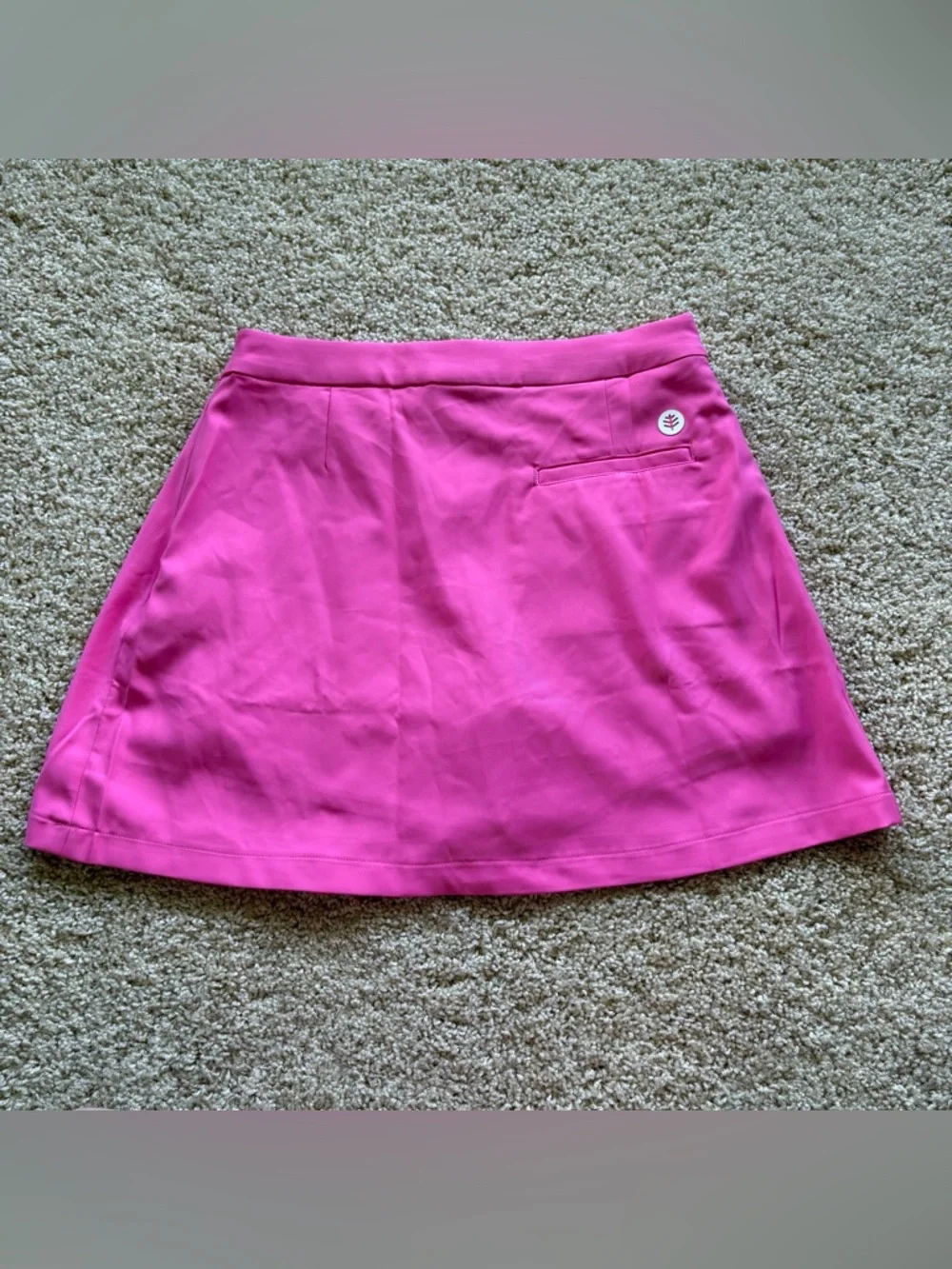 Coolibar UPF 50+ Pink Golf Skort Athletic Tennis Pickleball NWT Size 8 - Picture 7 of 8